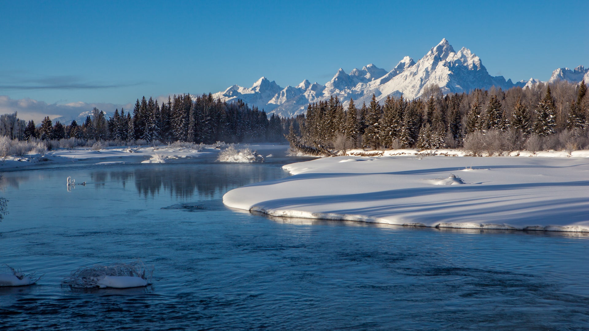 Winter Along the Snake