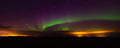 Northern Lights Over Reykjavik